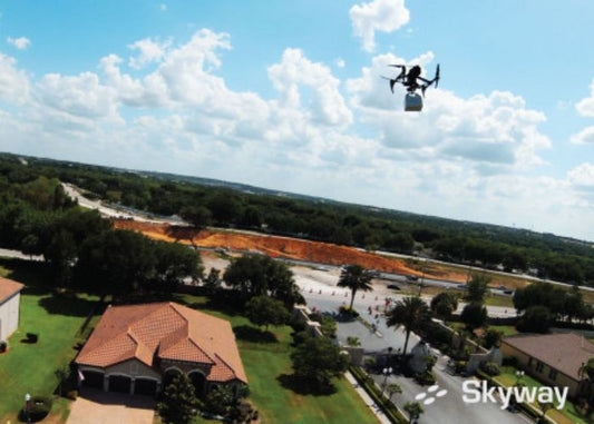 Skyway and Zing Operate First Drone Delivery in Orlando, Florida